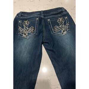 Red Label London By Rose Royce Premium Denim Boot Cut Jeans . RED LABEL LONDON D